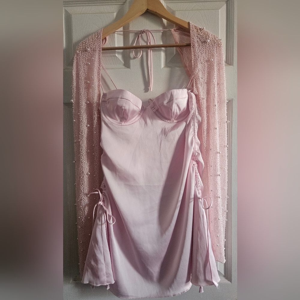 Oh Polly Baby Pink Dress